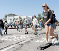 largest skateboard parade Venice