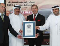 longest desert convoy world record set by Xplore UAE