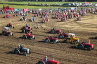 A total of 800 of them on Ferguson tractors crammed on to land on the An Grianan Estate in Burt, Co Donegal, to well and truly beat the Guinness World Record. The previous figure stood at 386, set in New South Wales, Australia. Thousands of people from across the country and as far away as America came to witness the event. 
