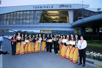 Ahead of International Women's Day, Air India created history by flying around the world with an all-women crew. The flight took off from New Delhi to San Francisco and returned after journeying around the globe. 