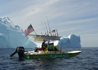 smallest power boat to cross the Atlantic