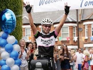 Tom Davies, 19, has completed an "amazing" 18,000 mile (30,000-kilometre) around-the-world cycling journey while raising £60,000 ($93,580) for charity; he completed the final leg in Dorset, after 6 months on the road, setting the the new world record for the Yungest person to cycle around the world, according to the World Record Academy.