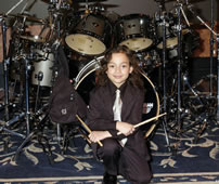 youngest professional drummer Julian Pavone