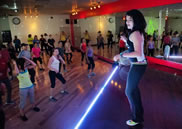Catalina Mejia, the world's youngest Zumba instructor