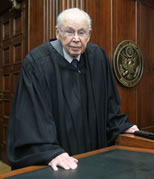 oldest serving judge Wesley Brown