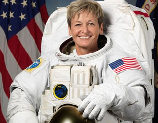 During her stay in space, Peggy Whitson will become the first woman to have commanded the space station twice. During Expedition 16 in 2007, she became the first woman ever to command the station. Whitson is scheduled to return to Earth with Novitskiy and Pesquet in May.