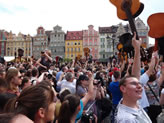 largest guitar ensemble Jimi Hendrix Festival in Wroclaw Poland