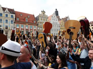 largest guitar ensemble Jimi Hendrix Festival in Wroclaw Poland