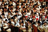 world's largest bagpipe orchestra in Sofia Bulgaria