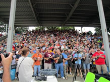 largest mandolin ensemble in Galax