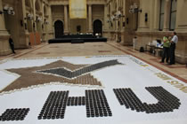 largest coffee mosaic Budapest