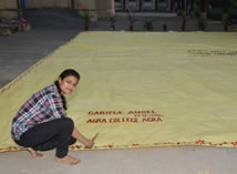 largest envelope world record set by Garima Angel