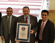 largest plastic bottle mosaic world record set by Procter & Gamble and Transmed