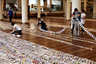 Longest chain of paper dolls: Julia Donaldson breaks Guinness World Records' record