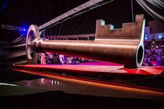 Built in the Industrial Area by local company Delta Fabco, the World's Largest Key exceeds 7m in length and 3m in width, beating a previous Guinness World Records record set in Cyprus 10 years ago. The creation of the key took a total of 45 days to complete and was built solely out of steel, organizers said.