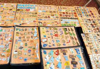 world's largest collection of label pins Arvind Sinha Mumbay India