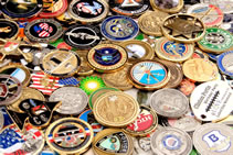 largest private challenge coin collection world record set by Coins for Anything