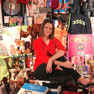  Music-mad Spice Girls fan Liz West has amassed more than 5,000 items of memorabilia of the all-girl group including clothing and thousands of CDs and posters. 