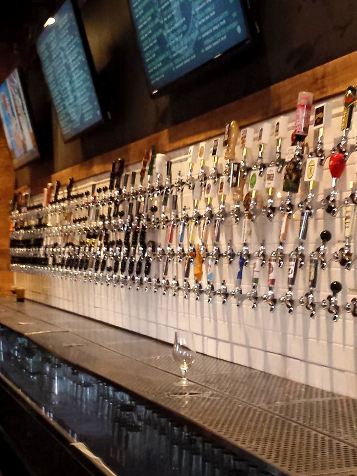 shape pistol Delegate Most beer taps: Raleigh Beer Garden sets world record