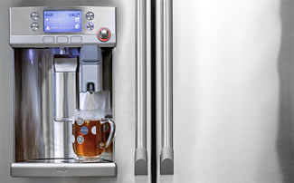  GE and Keurig are making a $3300 refrigerator that brews K-Cup coffee.