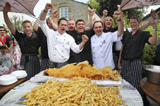 largest serving of fish and chips