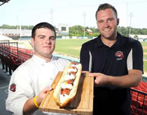 most expensive hot dog Troy Goodwin and Chef Ben Glanz