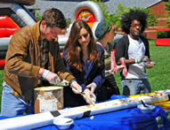 worlds longest ice cream dessert from Webster University