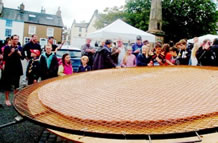 largest cumberland sausage by Gary McClure in Broughton