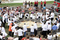 largest seafood stew at UMass Amherst