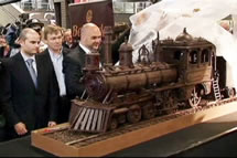 longest chocolate train 