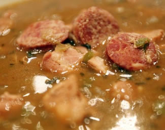 The Louisiana community of Larose broke the world record for the largest pot of gumbo. Combining shrimp, crab meat, sausage, and more than two tons of roux, they created 5,800 lbs. of gumbo. 