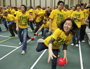 largest dodgeball game University of Alberta