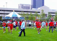 world's largest lacrosse game in Columbus