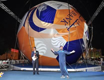 largest soccer ball world record set by Doha Bank