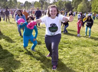 largest game of red light/green light world record set in Manassas