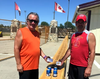 Weyburn's Darcy Iversen built, the World Record for the largest cribbage board. Iversen created the cribbage board from one tree in his shop and the board is 50 feet, 11 inches long. The board is fully functional and can be played using cans or bottles as pegs. 