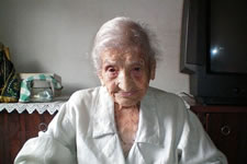 oldest living person Maria Gomes Valentim