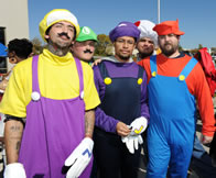 moste poeple dressed as video game characters