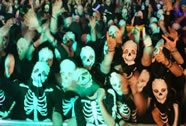 largest gathering of skeletons Jokers' Masquerade