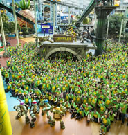world's largest gathering of Ninja Turtles MOA