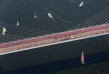 largest human national flag world record set in Vladivostok, Russia