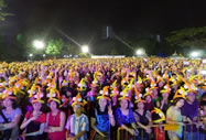  On New Year's Eve, 5,911 people wore balloon hats at Bishan-Ang Mo Kio park to break the Guinness World Record for the Most People Wearing Balloon Hats. This feat was part of Countdown 2015 and Celebrate SG50 @ Ang Mo Kio GRC and Sengkang West.