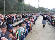Yamagata city, in central Japan's Gifu prefecture, set a new world record that kept nearly 2,000 people on the edge of their seat. About 1,831 people gathered at Takatomi junior high school and successfully sat in one chair, the city said, breaking the previous Guinness world record of 1,666 people set in September 2013 in Macau.