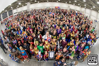 Salt Lake Comic Con breaks the Guinness World Record for 'The Largest Gathering of People Dressed as Comic Book Characters' with 1,784 participants.