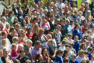 A total of 511 participants took part in the record breaking attempt, which is more than the current record breaking amount, which stands at 465 people.
