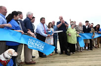 longest ribbon cutting world record set by Jersey shore with New Jersey governor Chris Christie