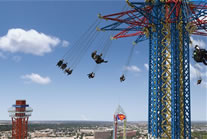 highest swing ride world record set by Texas SkyScreamer in Arlington