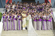 Most bridesmaids for a bride: Sri Lankan couple breaks Guinness World Records' record