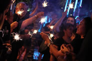 Viejas Casino & Resort set two new World Records -- one for the world's longest sparkler relay and one for the world's longest chain of fireworks, according to a press release. During a VIP party for Viejas' 23rd anniversary, 299 people gathered around the pool at Viejas Hotel and handed off sparkler flames from one person to another, setting the first World Record.