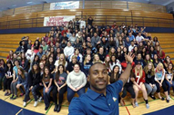  Arizona Cardinals cornerback Patrick Peterson snapped 1,449 photos of himself - about 25 a minute, setting the new world record for the Most selfies taken in an hour while visiting Deer Valley High School in Phoenix; the 24-year-old's selfie marathon was part of NBC Sports Digital's social media campaign surrounding Super Bowl XLIX
